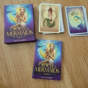 Oracle of the Mermaids Guidebook and Card Deck - -missing Bottom Of Box